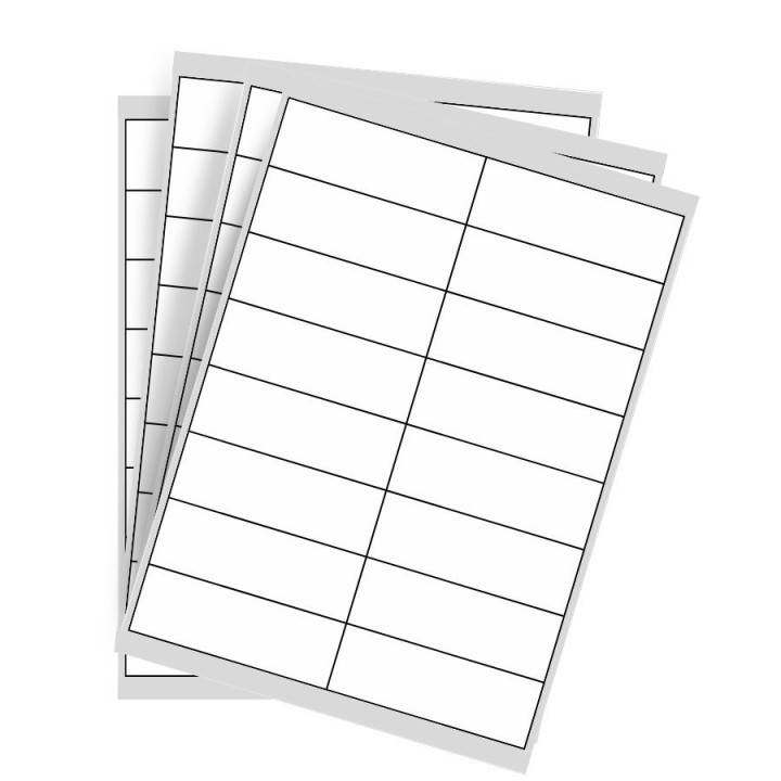 Étiquettes imprimables 99 x 33.9mm - Compatibles laser et jet d’encre - Choisissez sur Althus-Office