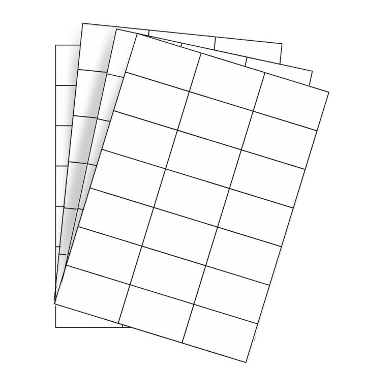 Étiquettes imprimables 70 X 42.3mm - Compatibles laser et jet d’encre - Choisissez sur Althus-Office
