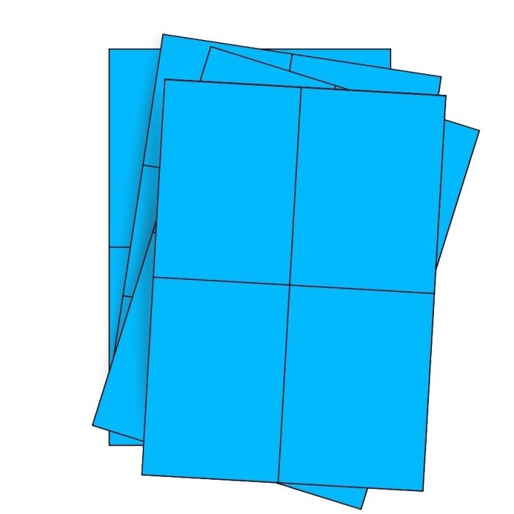 Étiquettes adhésives A4 105 x 148,5mm - Réf : 3393 | 400 étiquettes au total - Achetez dès maintenant sur Althus-Office