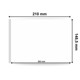 Planche d’étiquettes 105x148,5mm - 1 étiquettes par feuille - Découvrez sur Althus-Office