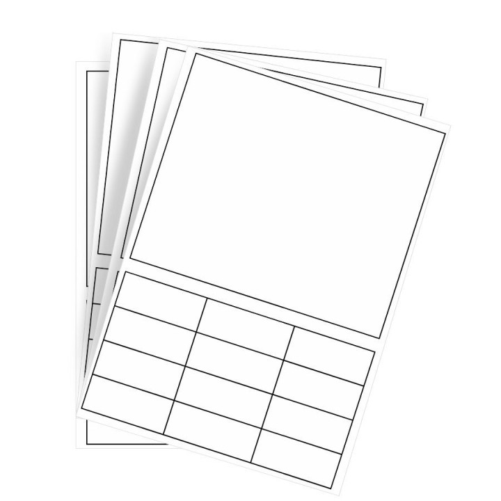 Étiquettes adhésives A4 210 x 297mm - Réf : 2885 | 6000 étiquettes au total - Achetez dès maintenant sur Althus-Office