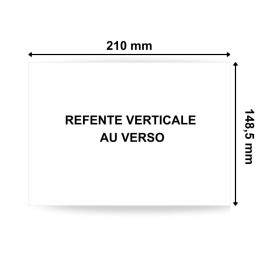 Étiquettes blanches 210 x 148,5mm en planche - Lot de 800 feuilles - Achetez sur Althus-Office