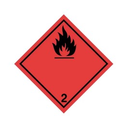Étiquette danger "Produits dangereux 2.1 Gaz inflammables" – Commandez sur Althus-Office