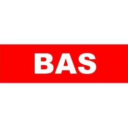 Étiquette logistique "Bas"- Dimensions 150 x 42,5 mm – Procurez-vous sur Althus-Office
