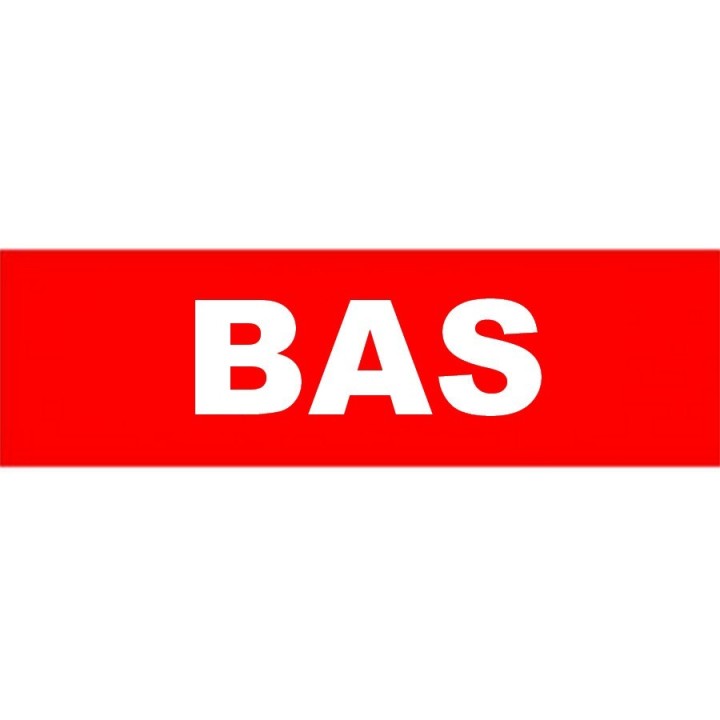Étiquette logistique "Bas"- Dimensions 150 x 42,5 mm – Procurez-vous sur Althus-Office