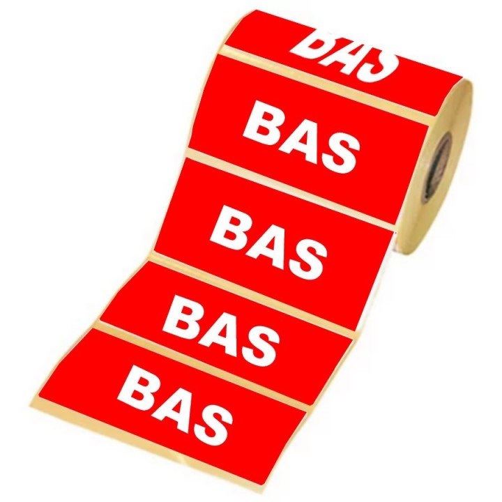 Étiquette pour colis "Bas" - Taille 150 x 42,5 mm – Trouvez sur Althus-Office