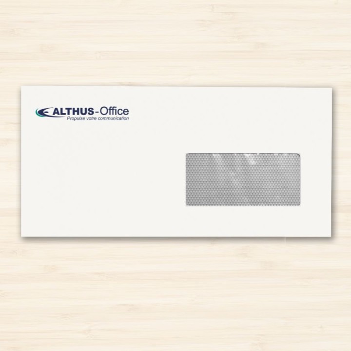 Lettre logotée personnalisée Format DL – Commandez sur Althus-Office