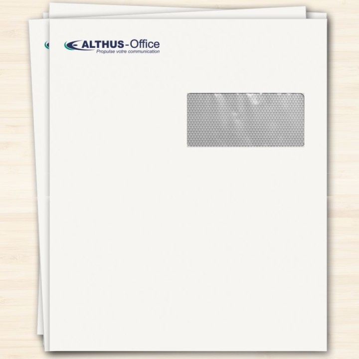 Lettre logotée personnalisable grand format C4 – Faites imprimer chez Althus-Office