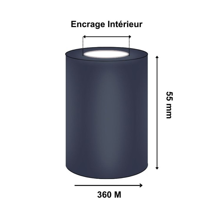 Ruban Transfert Thermique CIRE 55mmx360m AWR470 T63258IO - Althus-Office