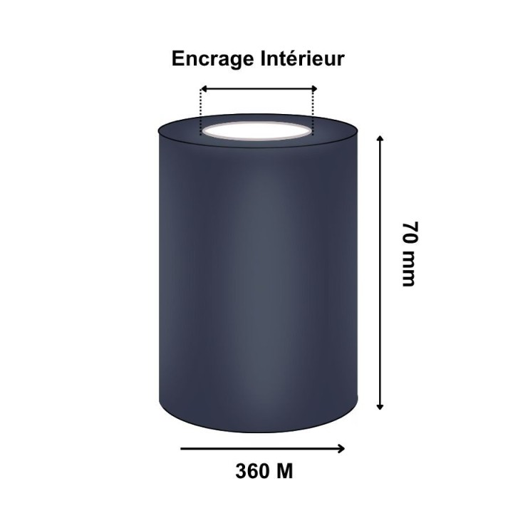 Ruban Transfert Thermique CIRE 70mmx360m AWR470 T63254IO - Althus-Office