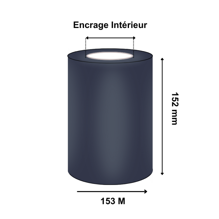 Ruban Transfert Thermique CIRE 152mmx153m AWR470 T15907IO (Ancienne Réf : T15907ZA) - Althus-Office