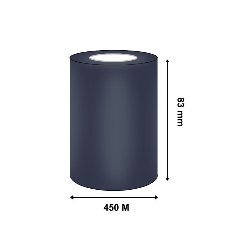 Ruban transfert thermique TSC cire Standard 8050-SWX 83mm x 450m P159067-001