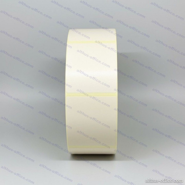 Étiquette en bobine Transfert Thermique Ivoire 9225C 60 x 70 mm