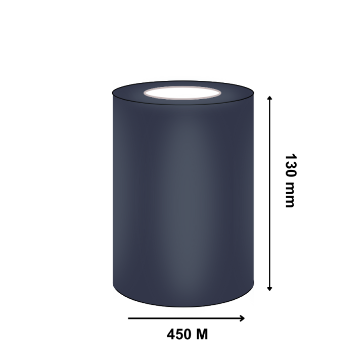TSC  Ruban Transfert cire/résine 8580 P159088-001 130mmx450m