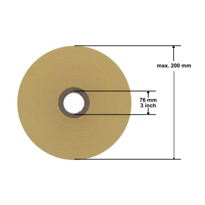 Etiquette en bobine Thermique Direct Blanc 100x50mm 11620