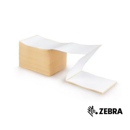 Etiquette en paravent ZEBRA Thermique Direct 102 x 76 mm 3001369