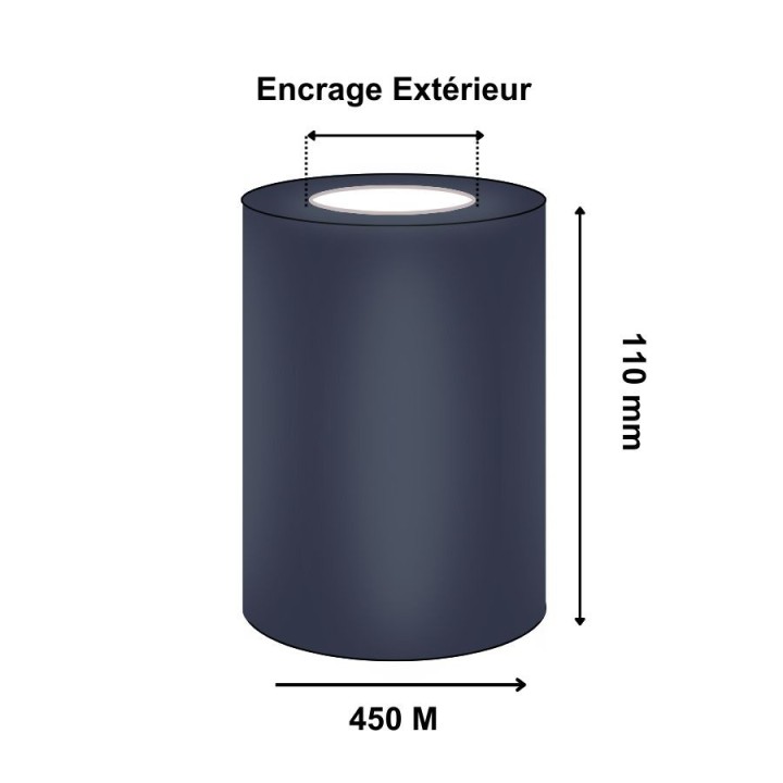 Ruban Transfert Thermique RESINE 110mmx450m AXR 7+ T63263IO (Ancienne Réf : T13223ZA)