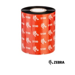 Ruban Transfert Thermique 83mmx450m ZEBRA Résine Premium5100 05100BK08345