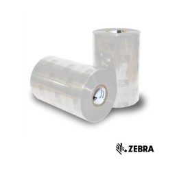 Ruban Transfert Thermique 110mmx450m ZEBRA Résine Premium Blanc 74912