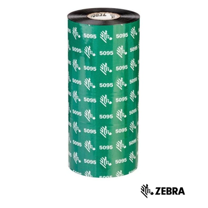 Ruban Transfert Thermique 110mmx74m ZEBRA Résine Premium5095 05095GS11007