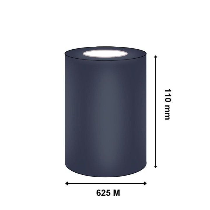 Ruban transfert thermique TSC résine 110mm x 625m P159159-001