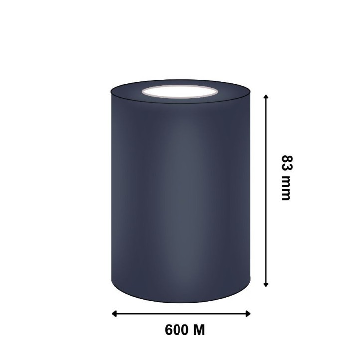 Ruban transfert thermique TSC résine Standard 8600-SRE 83mm x 600m P159121-001