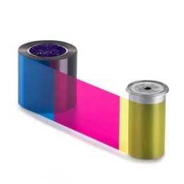 Ruban couleur YMCKT demi-panneau pour cartes plastiques commandé chez althus