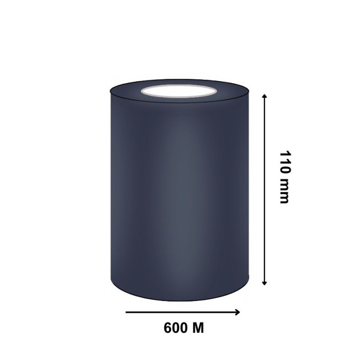 Ruban transfert thermique TSC résine Standard 8600SRE 110mm x 600m P159135-001