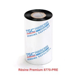 Ruban transfert thermique TSC résine Premium 8770PRE 60mm x 450m P159066-001