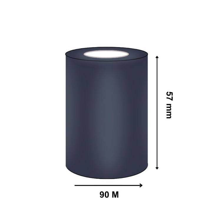 Ruban transfert thermique TSC résine Premium 8770PRE 57mm x 90m P159006-001