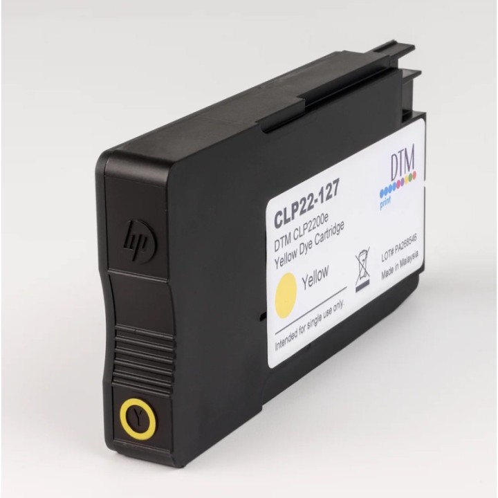 Cartouche Jaune DTM PRINT CLP2200E à colorant CLP22-127