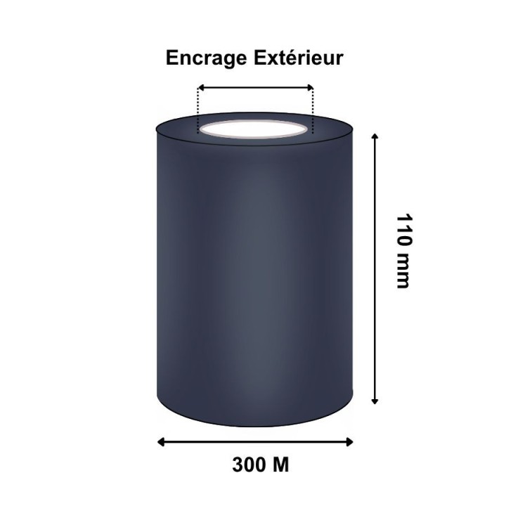 Ruban Transfert Thermique CIRE Premium AW5 110mmx300M BFV30110AW5