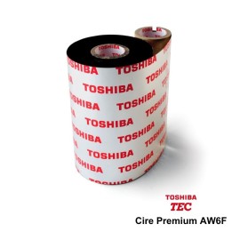 Ruban Transfert Thermique TOSHIBA CIRE Premium AW6F 90mmx400M BSA40090AW6F