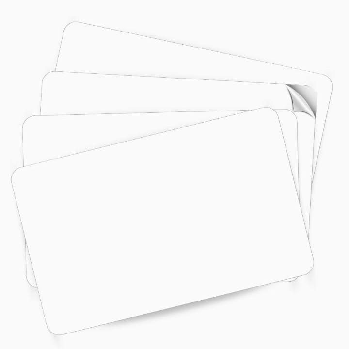 Carte PVC vierge erso Adhésif Blanche HID 081759 support idéal pour personnalisation – découvrez sur Althus-Office