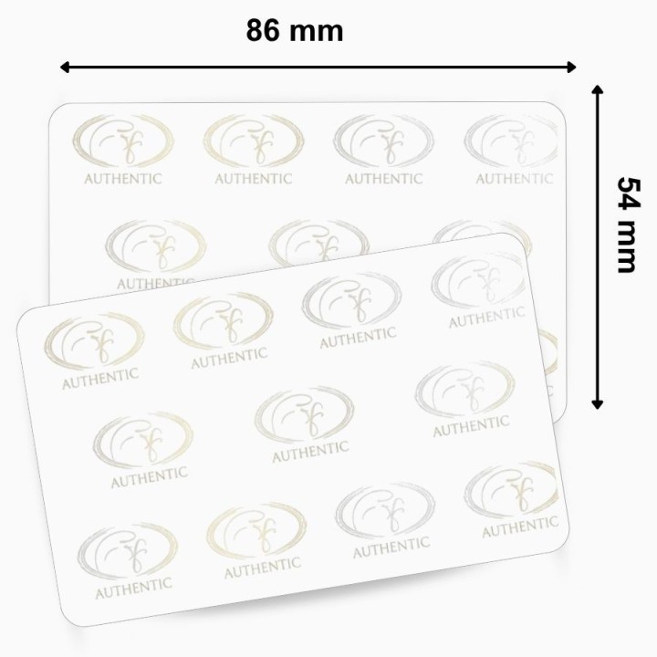 Lot 500 cartes PVC vierges ZEBRA 104524-122 avec Hologramme Authentic ZEBRA – achetez sur Althus-Office