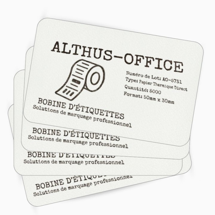 Lot de cartes PVC vierges Réinscriptible Encre noire pour Imprimante EVOLIS TATTOO RW2 C5201 – commandez sur Althus-Office