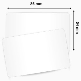 Carte PVC composite blanc ZEBRA boîte de 500 cartes usage professionnel impression   – commandez sur Althus-Office