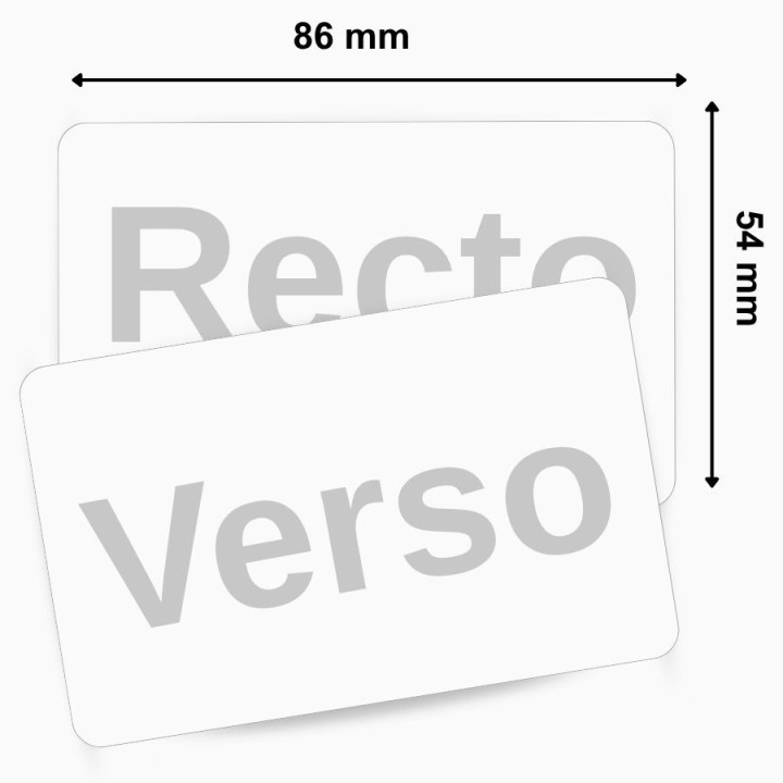 Cartes PVC M9006-793 boîte de 500 compatibles imprimantes badges et cartes professionnelles – commandez sur Althus-Office
