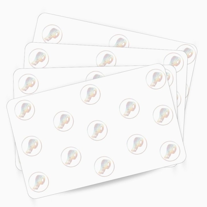Lot de 500 cartes PVC MAGICARD Holopatch vierges M9006-796 format standard pour cartes sécurisées – achetez sur Althus-Office