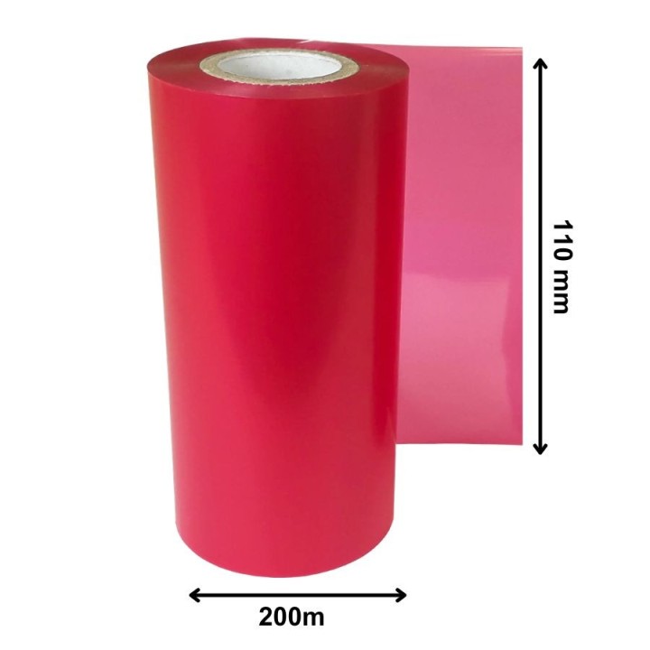 Ruban Transfert Thermique DTM PRINT Magenta 110mmx200m TT15-110