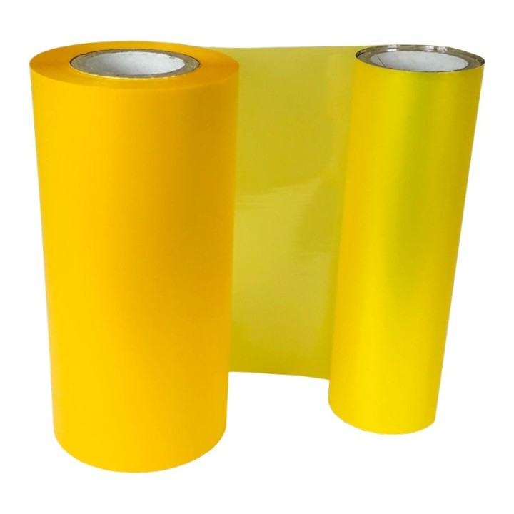 Ruban Transfert Thermique DTM PRINT Jaune 110mmx200m TT16-110
