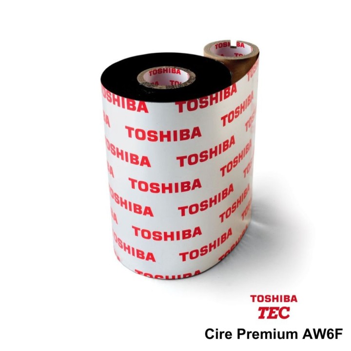 Ruban Transfert Thermique TOSHIBA CIRE Premium AW6F 160mmx300M B8530160AW6F