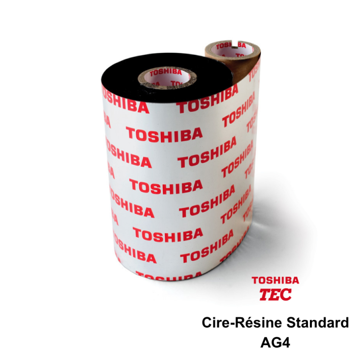 Ruban Transfert Thermique TOSHIBA CIRE/RESINE Premium AG4 160mmx300M B8530160AG4