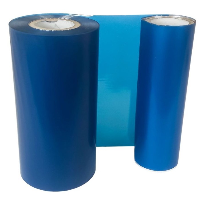 Ruban Transfert Thermique DTM PRINT Bleu Intense 110mm x 200m TT20-110