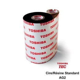 Ruban Transfert Thermique TOSHIBA CIRE/RESINE Standard AG2 112mmx600M BX760112AG2