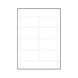 Inserts papier pour badges conférence 90x58mm IDC 40 1456120