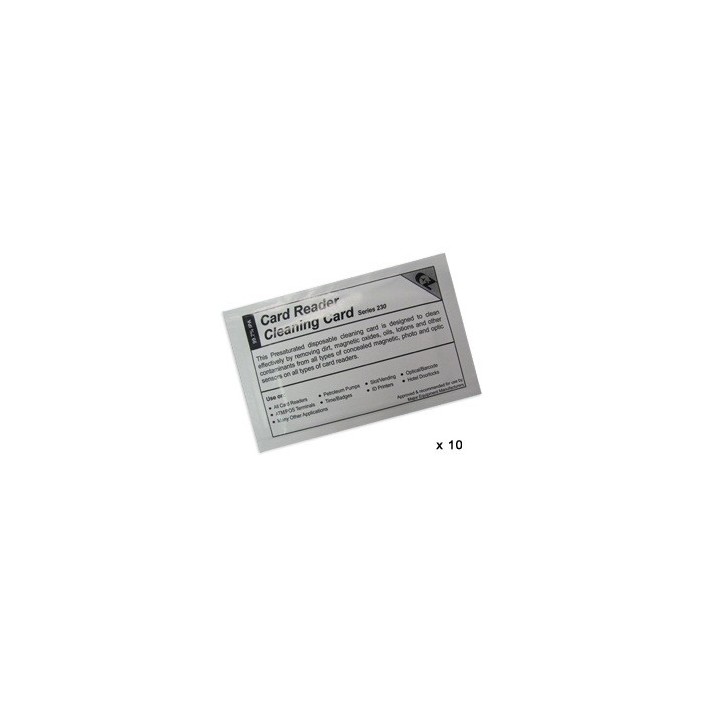 Cartes de nettoyage (lot de 10) SP35 SP55 - Accueil