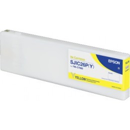 Cartouche EPSON C7500 Jaune / Yellow Réf : C33S020621