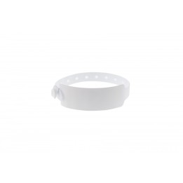 BRACELET EN VINYLE ADULTE HOPITAL AVEC PANNEAU D´ECRITURE BLANC 1474081