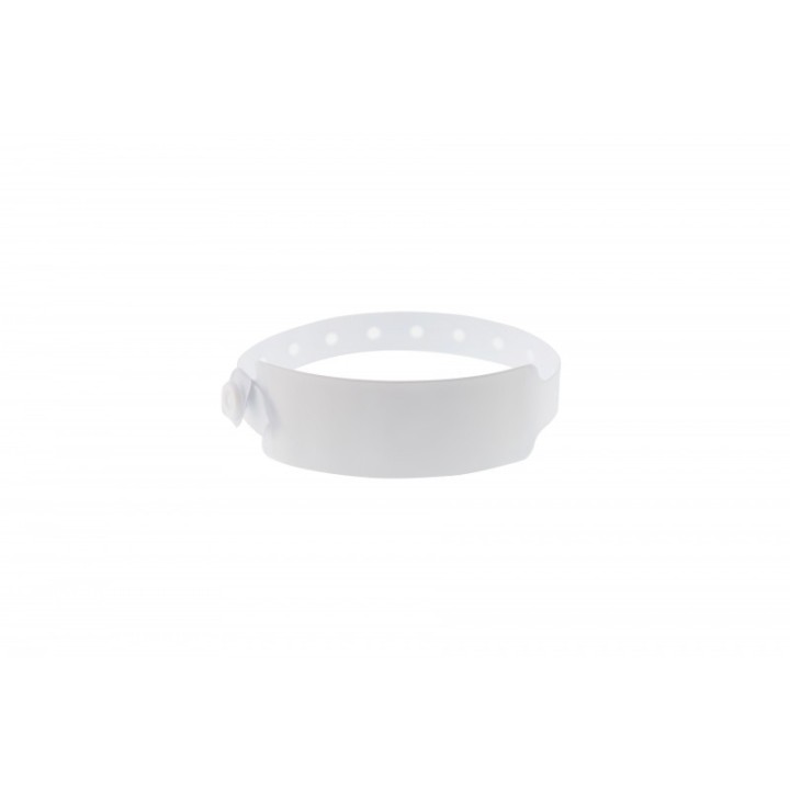 BRACELET EN VINYLE ADULTE HOPITAL AVEC PANNEAU D´ECRITURE BLANC 1474081